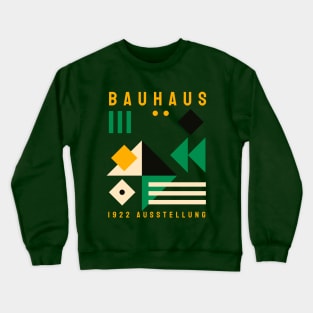 Art Deco Bauhaus Abstract Architect Modernism Poster Crewneck Sweatshirt